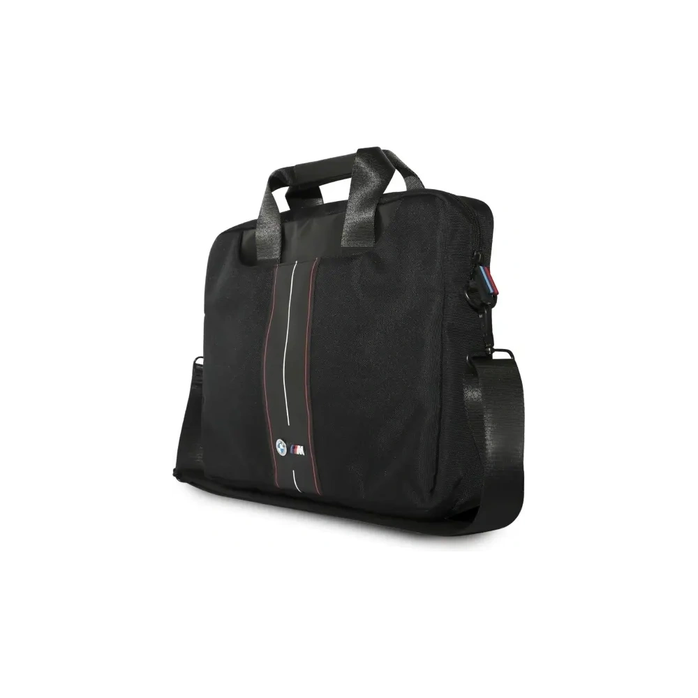 Torba BMW BMCB15COMPVSKR 16" Nylon Red Stripe czarny/black