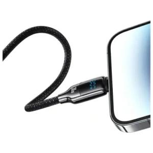 Kup Kabel USAMS USB-C / Lightning 30W 1.2m Digital Display Zinc Alloy Fast Charging Data Cable HX Series - USA1202 - {ean13} - Sklep Home Screen