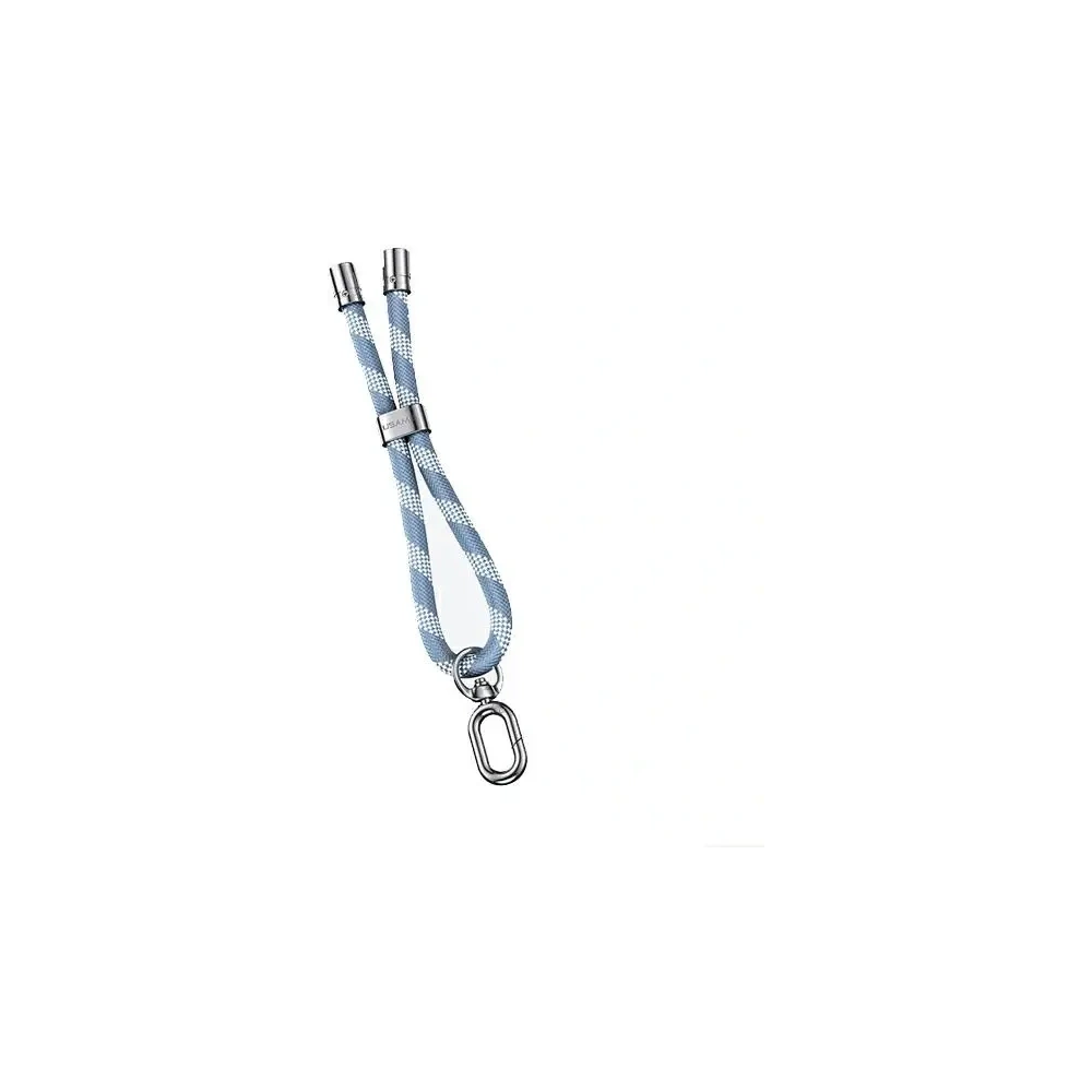 Smycz do telefonu USAMS 34cm niebieski/blue