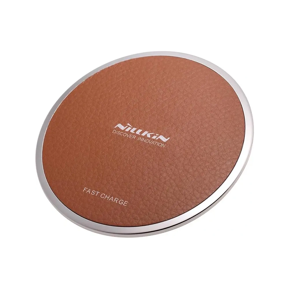 Ładowarka bezprzewodowa Nillkin Magic Disk III Fast Charge 10W brązowa/brown