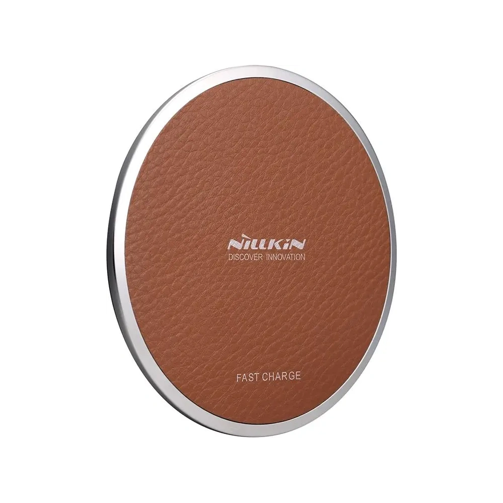 Ładowarka bezprzewodowa Nillkin Magic Disk III Fast Charge 10W brązowa/brown