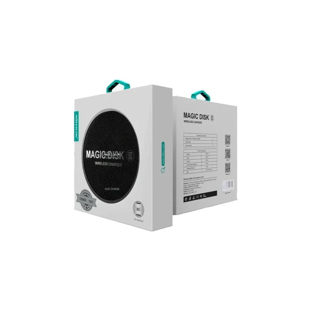 Ładowarka bezprzewodowa Nillkin Magic Disk III Fast Charge 10W brązowa/brown