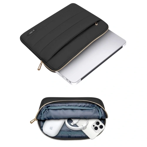 Buy Tech-Protect Puffy Laptop 13-14 case + accessory bag Black - THP3474 - {ean13} - Home Screen Store Europe
