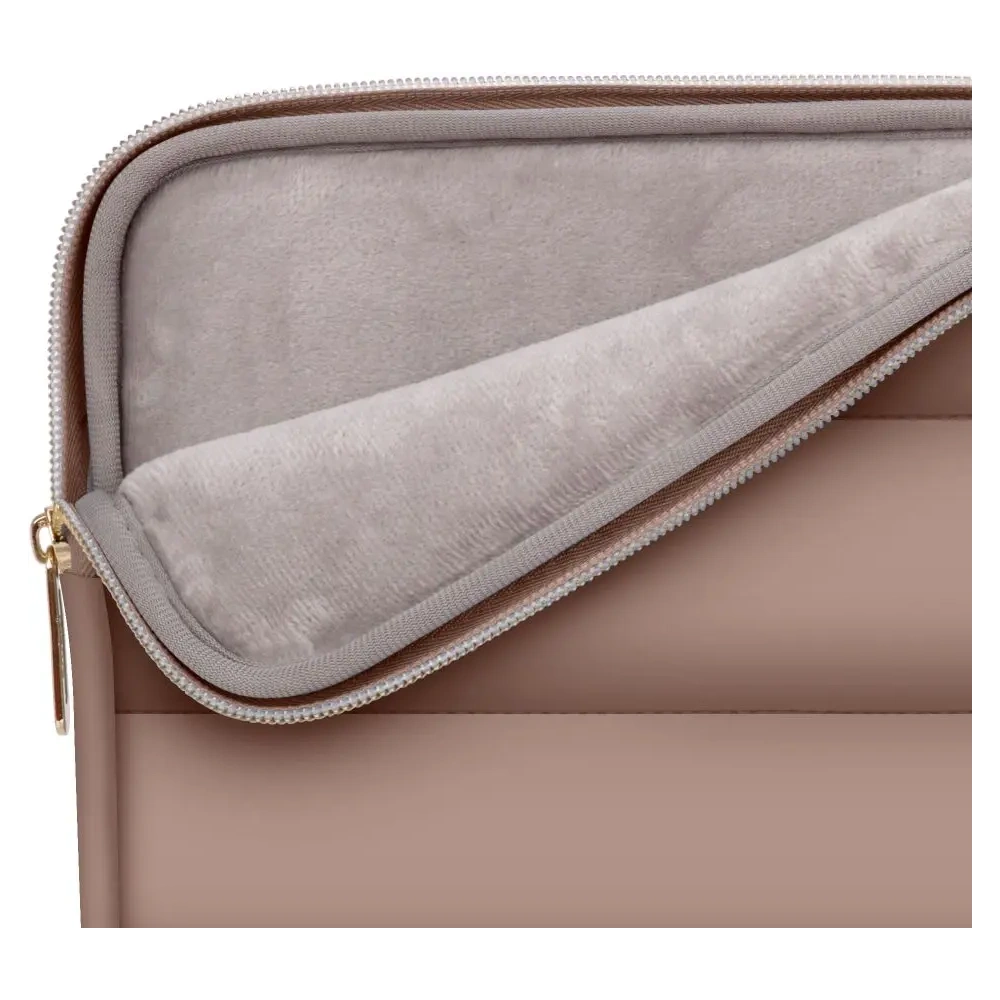 Pokrowiec + torba na akcesoria Tech-Protect Puffy Laptop 13-14 Walnut