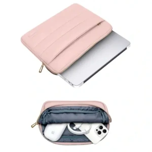 Kup Tech-Protect Puffy Laptop 15-16 Tasche + Zubehörbeutel Dusty Rose - THP3477 - {ean13} - Sklep Home Screen