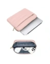 Kup Pokročivec + taška na příslušenství Tech-Protect Puffy Laptop 15-16 Prašná růže - THP3477 - {ean13} - Sklep Home Screen