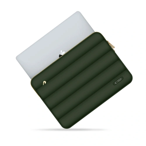 Buy Tech-Protect Puffy Laptop 13-14 case + accessory bag army green - THP3481 - {ean13} - Home Screen Store Europe