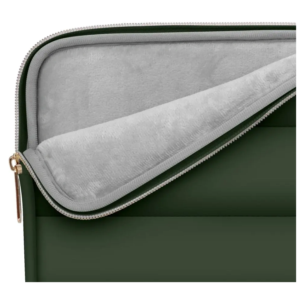 Pokrowiec + torba na akcesoria Tech-Protect Puffy Laptop 13-14 Army Green
