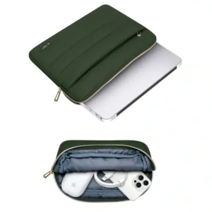 Kup Tech-Protect Puffy Laptop 15-16 Tasche + Zubehörbeutel Army Green - THP3484 - {ean13} - Sklep Home Screen