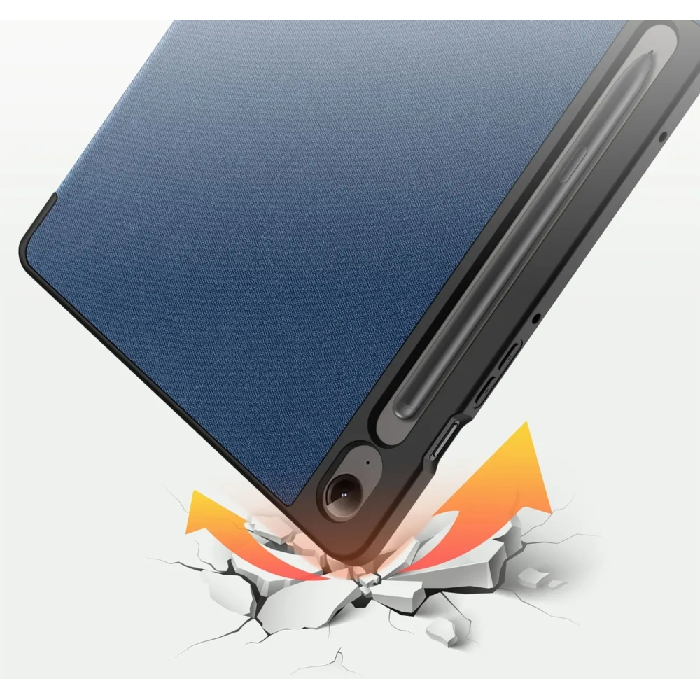 Etui Dux Ducis Domo Samsung Galaxy Tab S10+ Plus / S9+ Plus / S9 FE+ Plus niebieskie