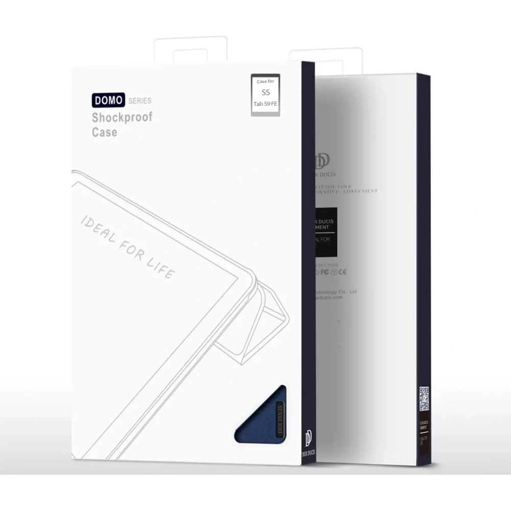 Etui Dux Ducis Domo Samsung Galaxy Tab S10+ Plus / S9+ Plus / S9 FE+ Plus niebieskie