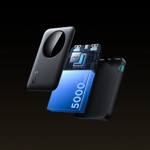 Kup Joyroom JR-PBF13 5000mAh powerbank 2.4A 2xUSB-A, USB-C fekete - JYR1063 - {ean13} - Sklep Home Screen