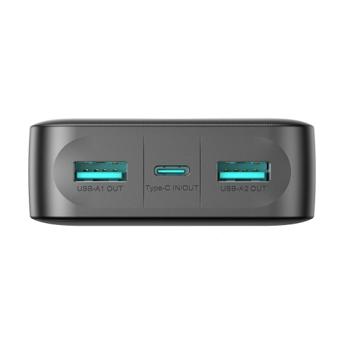 Kup Joyroom JR-PBF14 20000mAh Powerbank 2.4A 2xUSB-A, USB-C schwarz - JYR1064 - {ean13} - Sklep Home Screen