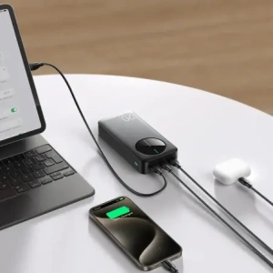 Kup Powerbank Joyroom JR-PBF14 20000mAh 2.4A 2xUSB-A, USB-C czarny - JYR1064 - {ean13} - Sklep Home Screen