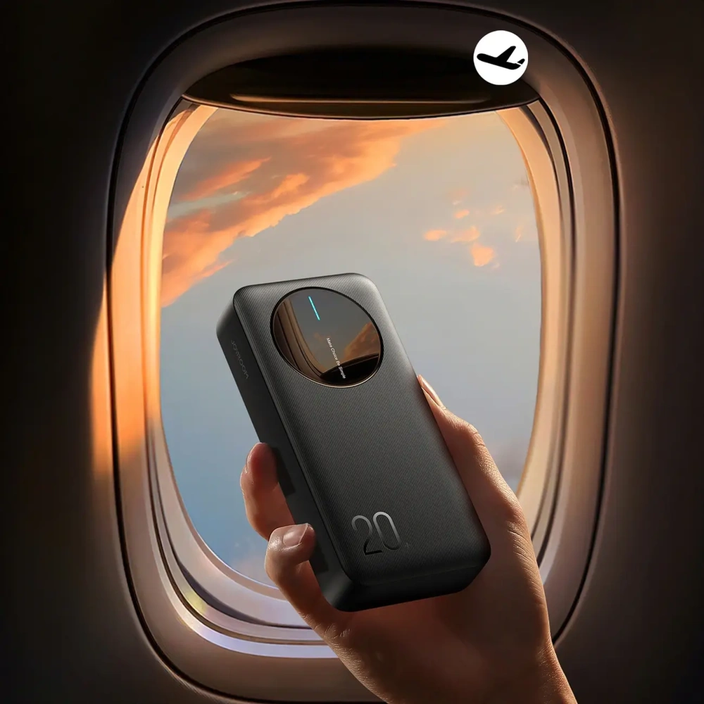 Powerbank Joyroom JR-PBF14 20000mAh 2.4A 2xUSB-A, USB-C czarny