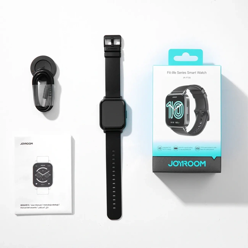 Smartwatch Joyroom Fit-Life JR-FT3S z funkcją odbierania połączeń szary