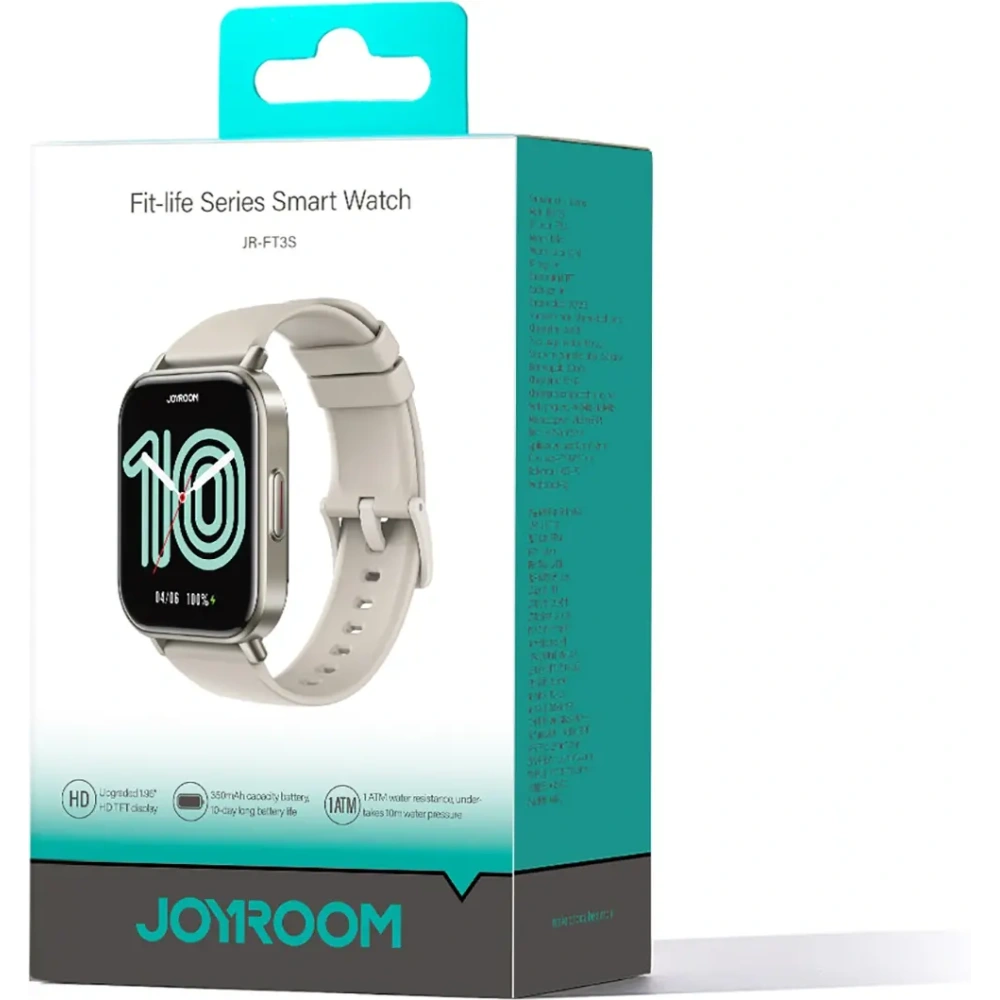 Smartwatch Joyroom Fit-Life JR-FT3S z funkcją odbierania połączeń w kolorze tytanowym