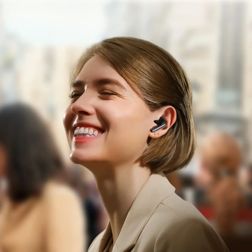 Kup Joyroom Funpods kabellose In-Ear-Kopfhörer JR-FN1 TWS Bluetooth 5.4 ANC ENC schwarz - JYR1068 - {ean13} - Sklep Home Screen