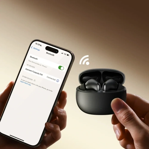 Kup Joyroom Funpods kabellose In-Ear-Kopfhörer JR-FN1 TWS Bluetooth 5.4 ANC ENC schwarz - JYR1068 - {ean13} - Sklep Home Screen
