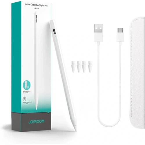 Kup Rysik Joyroom JR-X15 aktivní 130mAh USB-C bílý - JYR1075 - {ean13} - Sklep Home Screen