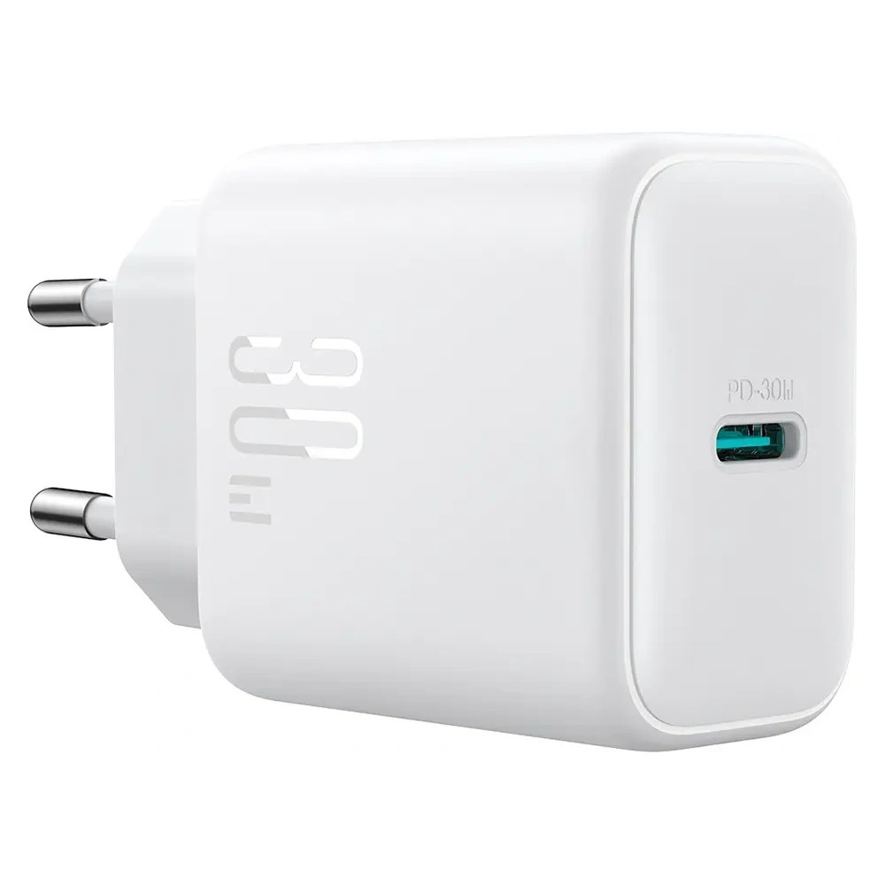 Ładowarka sieciowa Joyroom JR-TCF24 USB-C PD 30W QC SFC biała