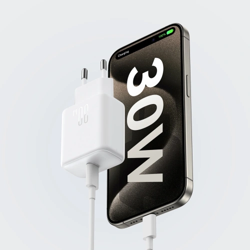 Kup Joyroom JR-TCF24 fali töltő USB-C PD 30W QC SFC fehér - JYR1076 - {ean13} - Sklep Home Screen