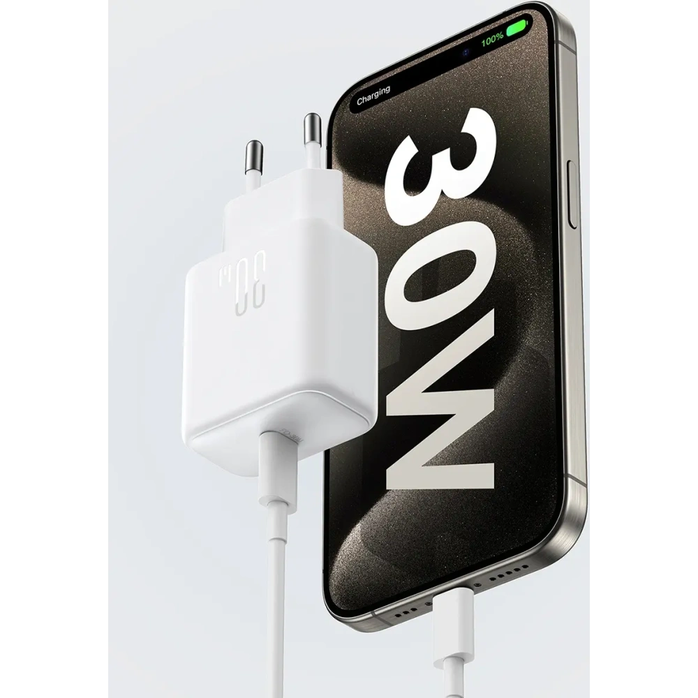 Ładowarka sieciowa Joyroom JR-TCF24 USB-C PD 30W QC SFC biała