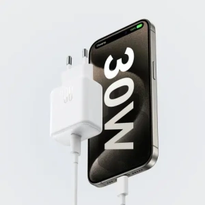 Kup Ładowarka sieciowa Joyroom JR-TCF24 USB-C PD 30W QC SFC biała + kabel USB-C / USB-C 1m - JYR1077 - {ean13} - Sklep Home Screen