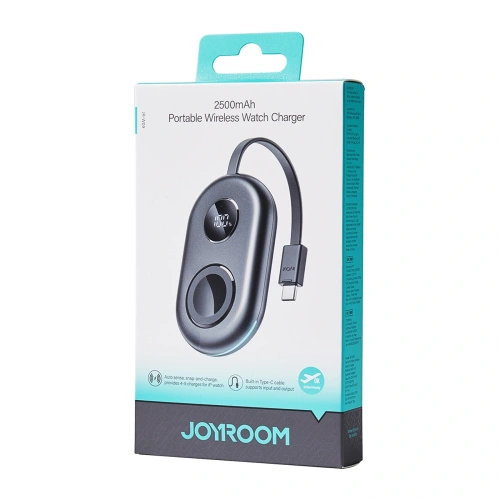 Kup Joyroom JR-W09 3W-os power bank Apple Watch-hoz USB-C kábellel, fekete színben - JYR1078 - {ean13} - Sklep Home Screen