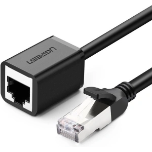 Kup Kabel sieciowy UGREEN przedłużacz Ethernet RJ45, Cat. 6, FTP, z metalową wtyczną 5m, czarny - UGR263BLK - {ean13} - Sklep Home Screen