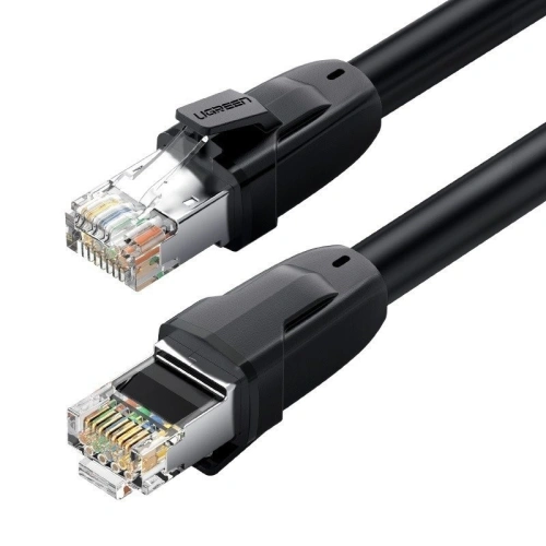 Kup Plochý síťový kabel UGREEN Ethernet RJ45, Cat.8, S/FTP, 1m (černý) - UGR264BLK - {ean13} - Sklep Home Screen
