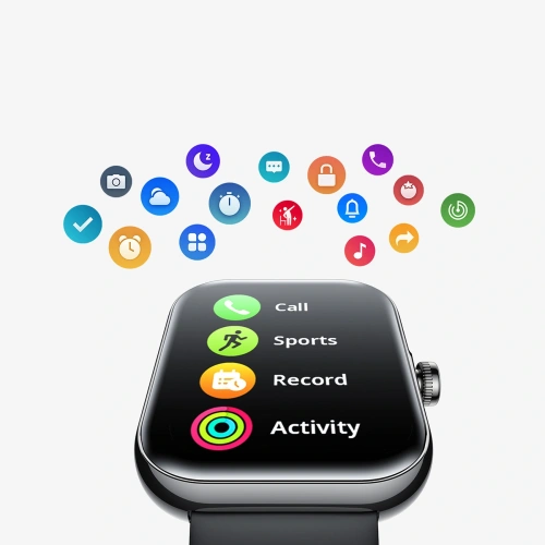 Kup Joyroom Fit-Life JR-FT5 Plus Smartwatch mit Anrufbeantwortungsfunktion schwarz - JYR1081 - {ean13} - Sklep Home Screen