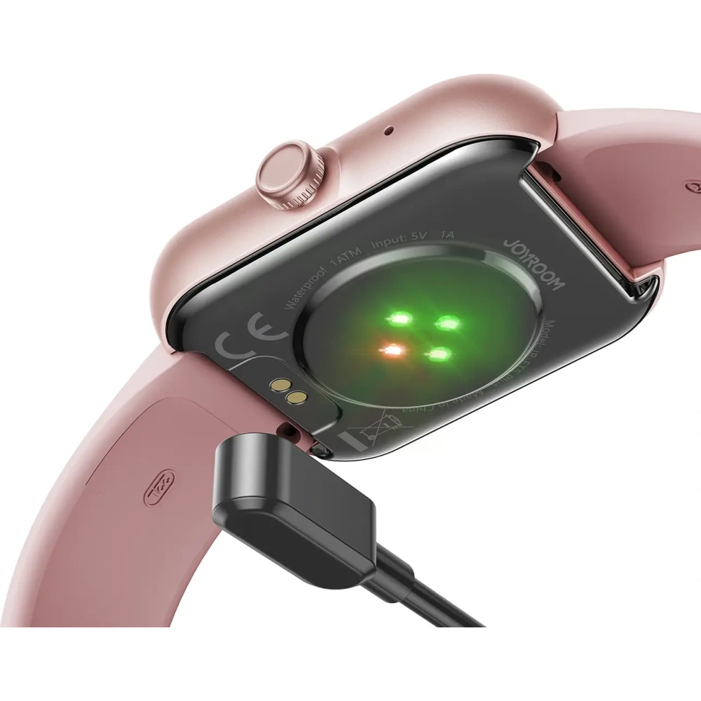 Smartwatch Joyroom Fit-Life JR-FT5 Plus z funkcją odbierania połączeń różowy