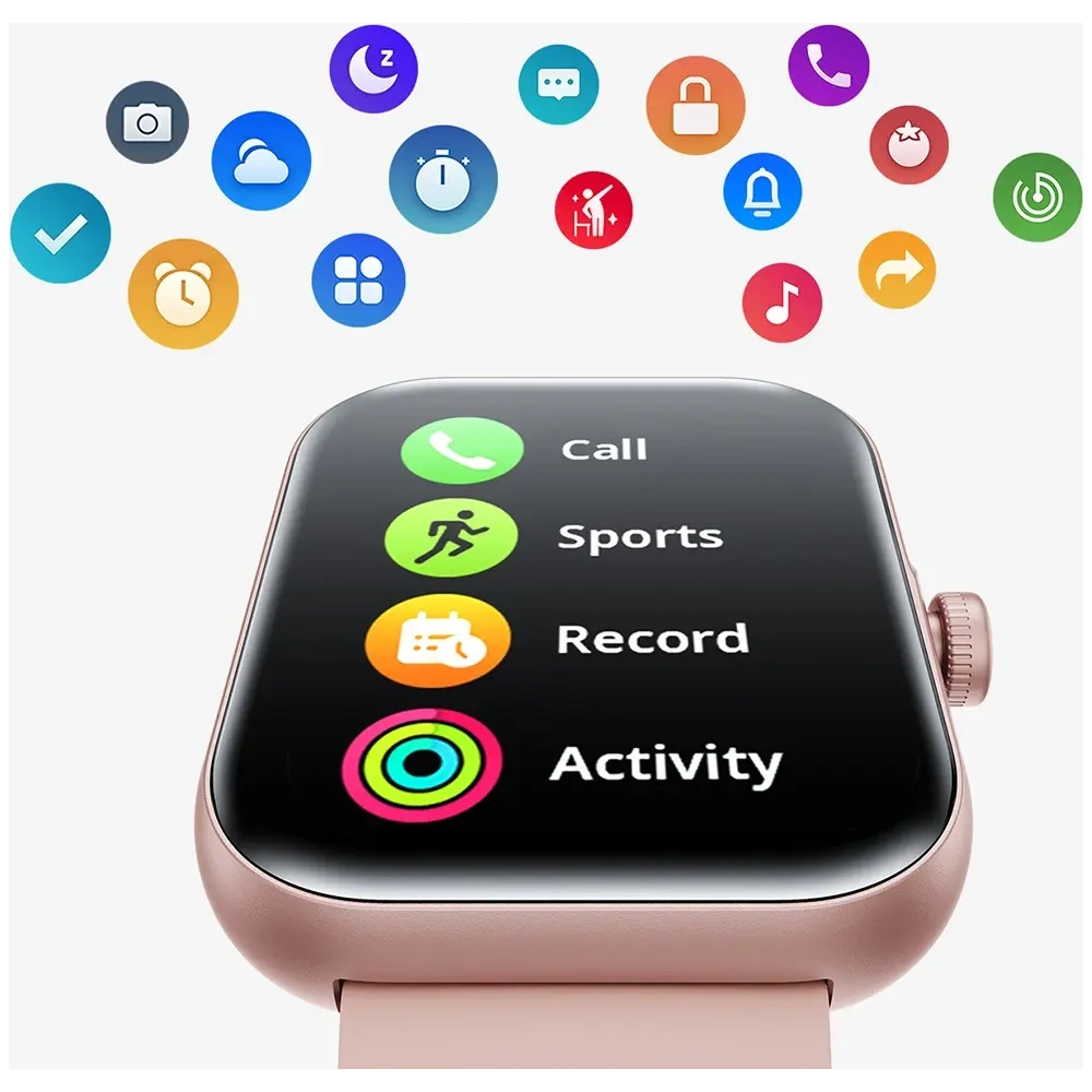 Smartwatch Joyroom Fit-Life JR-FT5 Plus z funkcją odbierania połączeń różowy