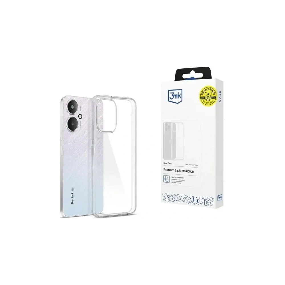 Etui 3MK Clear Case Redmi 13C 5G