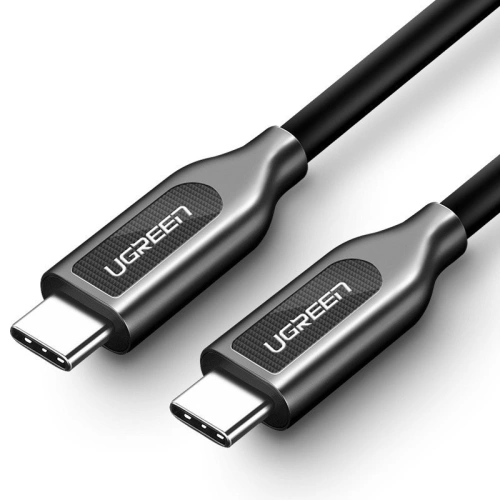 Kup USB-C 3.1 Gen.2 UGREEN Kabel, PD 2.0, 5A, 100W, 4K, 10Gbps, Thunderbolt 3, 1m (schwarz) - UGR267BLK - {ean13} - Sklep Home Screen