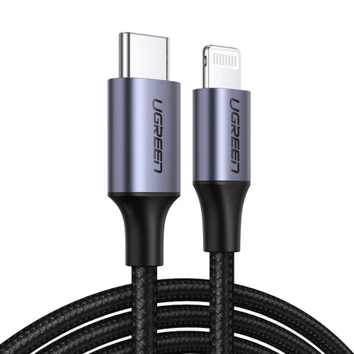 Kup USB-C zu Lightning UGREEN Power Delivery Kabel, MFi, 18W 1m - UGR268 - {ean13} - Sklep Home Screen