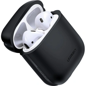 Kup Silikonowe etui ochronne UGREEN na słuchawki Apple AirPods (czarne) - UGR269BLK - {ean13} - Sklep Home Screen