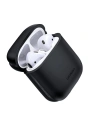 Husa de protecție din silicon UGREEN pentru căștile Apple AirPods (neagră)