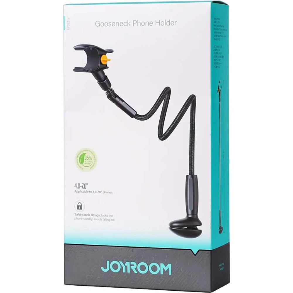 Uchwyt z elastycznym ramieniem na telefon na biurko Uchwyt Joyroom JR-ZS389 czarny