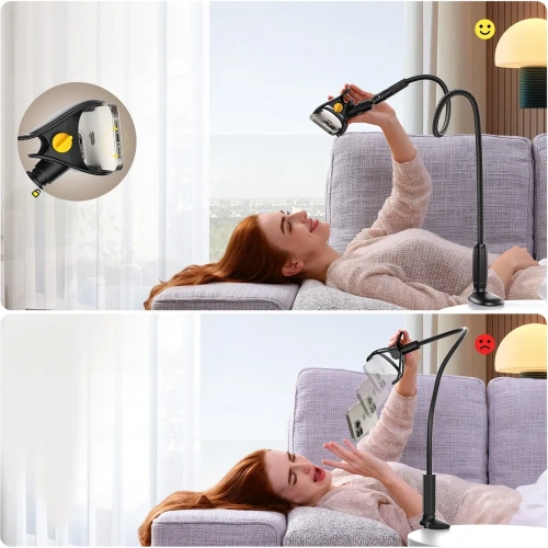 Kup Joyroom JR-ZS389 Telefonhalter mit flexiblem Arm für den Schreibtisch schwarz - JYR1083 - {ean13} - Sklep Home Screen