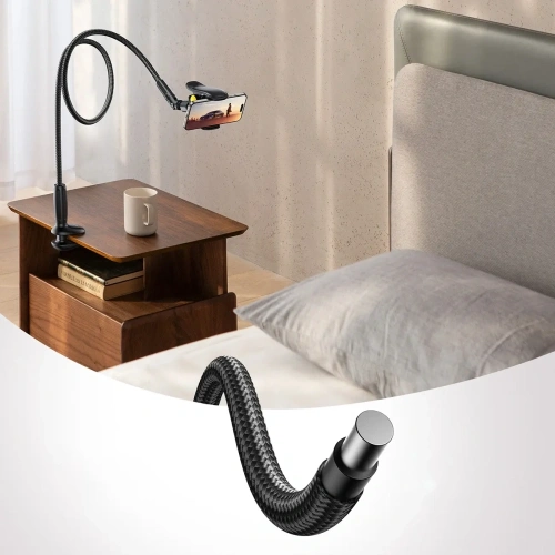 Kup Joyroom JR-ZS389 Telefonhalter mit flexiblem Arm für den Schreibtisch schwarz - JYR1083 - {ean13} - Sklep Home Screen