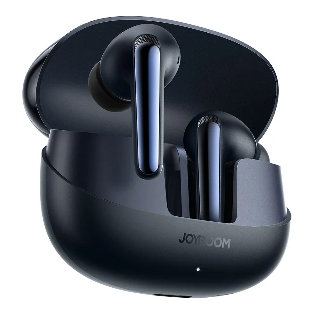 Bezprzewodowe słuchawki dokanałowe Joyroom Funpods JR-FN2 TWS Bluetooth 5.4 ANC IP54 czarne