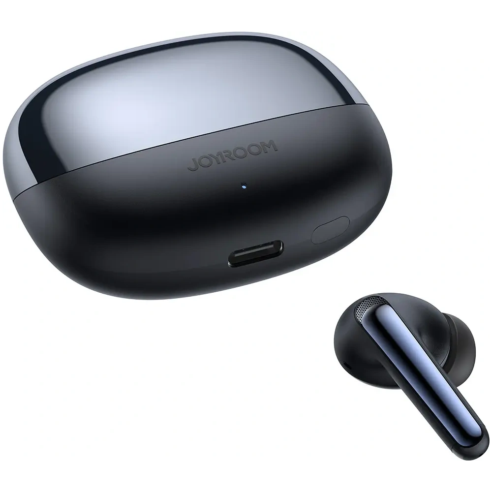 Bezprzewodowe słuchawki dokanałowe Joyroom Funpods JR-FN2 TWS Bluetooth 5.4 ANC IP54 czarne