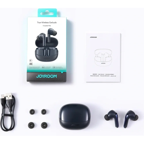 Kup Joyroom Funpods vezeték nélküli fülhallgató JR-FN2 TWS Bluetooth 5.4 ANC IP54 fekete - JYR1085 - {ean13} - Sklep Home Screen