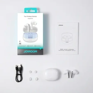 Kup Bezdrátová sluchátka do uší Joyroom Funpods JR-FN2 TWS Bluetooth 5.4 ANC IP54 bílé - JYR1086 - {ean13} - Sklep Home Screen