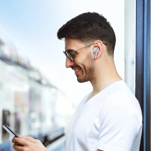 Kup Joyroom căști wireless in-ear Funpods JR-FN2 TWS Bluetooth 5.4 ANC IP54 albă - JYR1086 - {ean13} - Sklep Home Screen