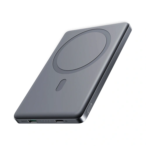 Buy Joyroom JR-PBM08 power bank 5000mAh 20W with wireless charging gray - JYR1088 - {ean13} - Home Screen Store Europe