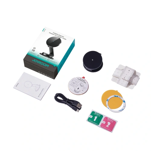 Kup Joyroom JR-ZS408 Magnetischer Auto Halter mit 15W Wireless Charger für Armaturenbrett Schwarz - JYR1089 - {ean13} - Sklep Home Screen