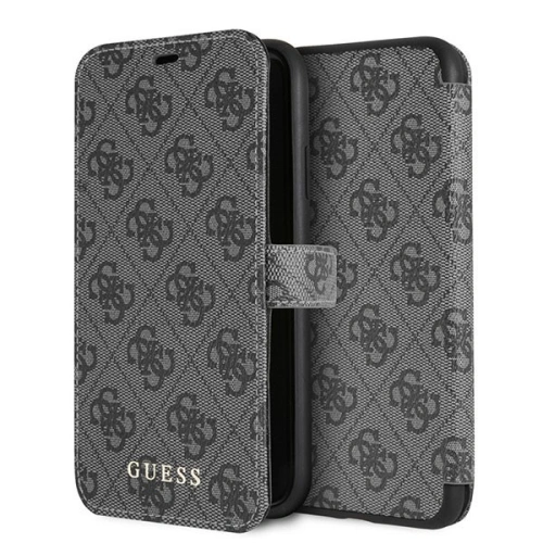 Kup Guess Apple Tasche GUFLBKI614GG iPhone XR grau/grau Buch 4G - GUE387GRY - {ean13} - Sklep Home Screen